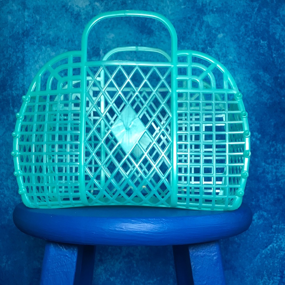 Jelly Handbag Turquoise